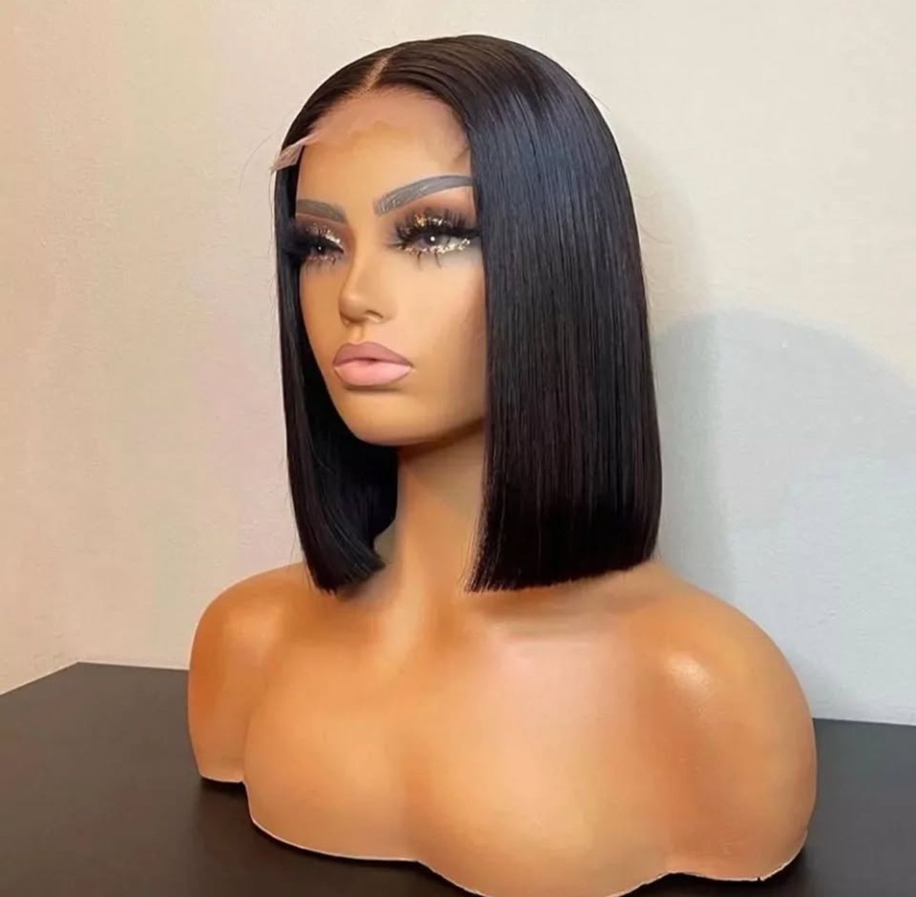 Raw single donor Bone straight - Glue-less, Natural Human Hair Perfection