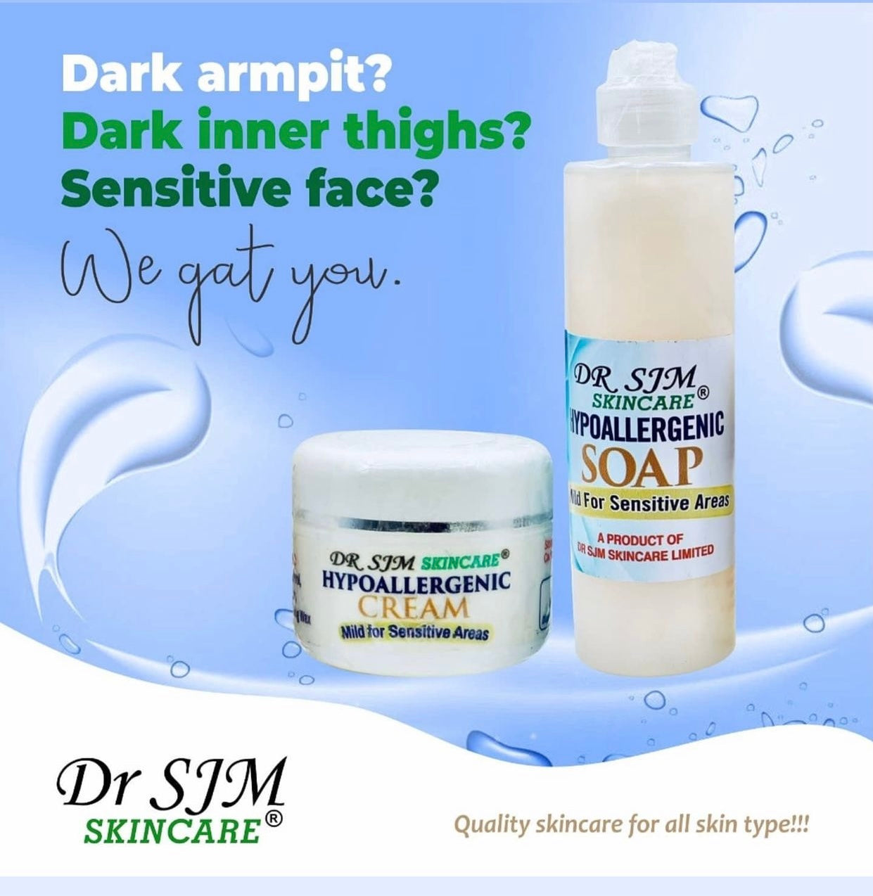 Hypoallergenic set
