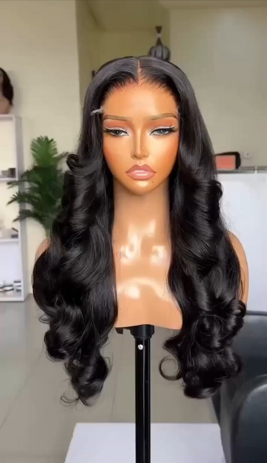 Bouncy SDD 5×5 HD Closure Wig – 22 Inch | Customisable | 100% Human Hair