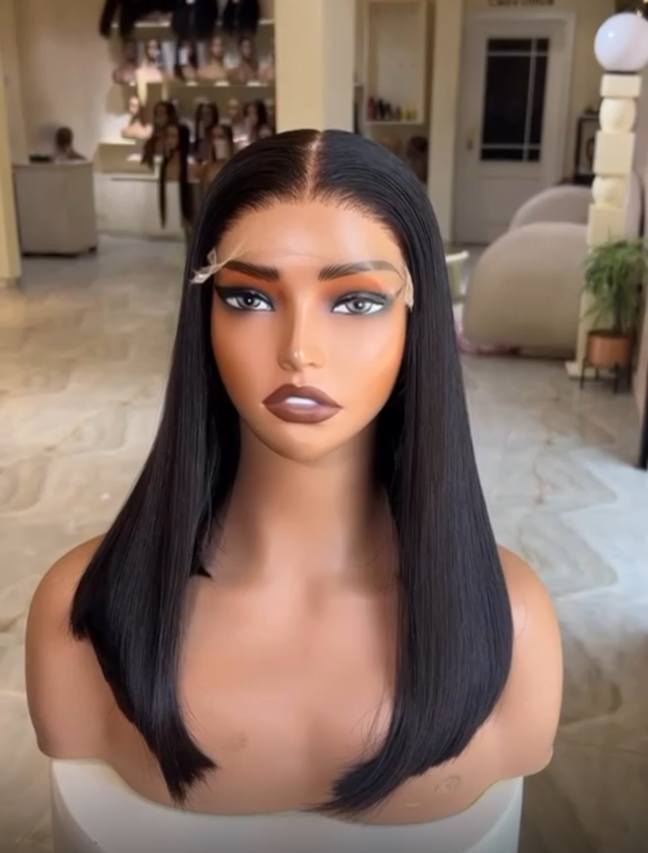Raw single donor
Bone straight - Glueless, Natural Human Hair Perfection