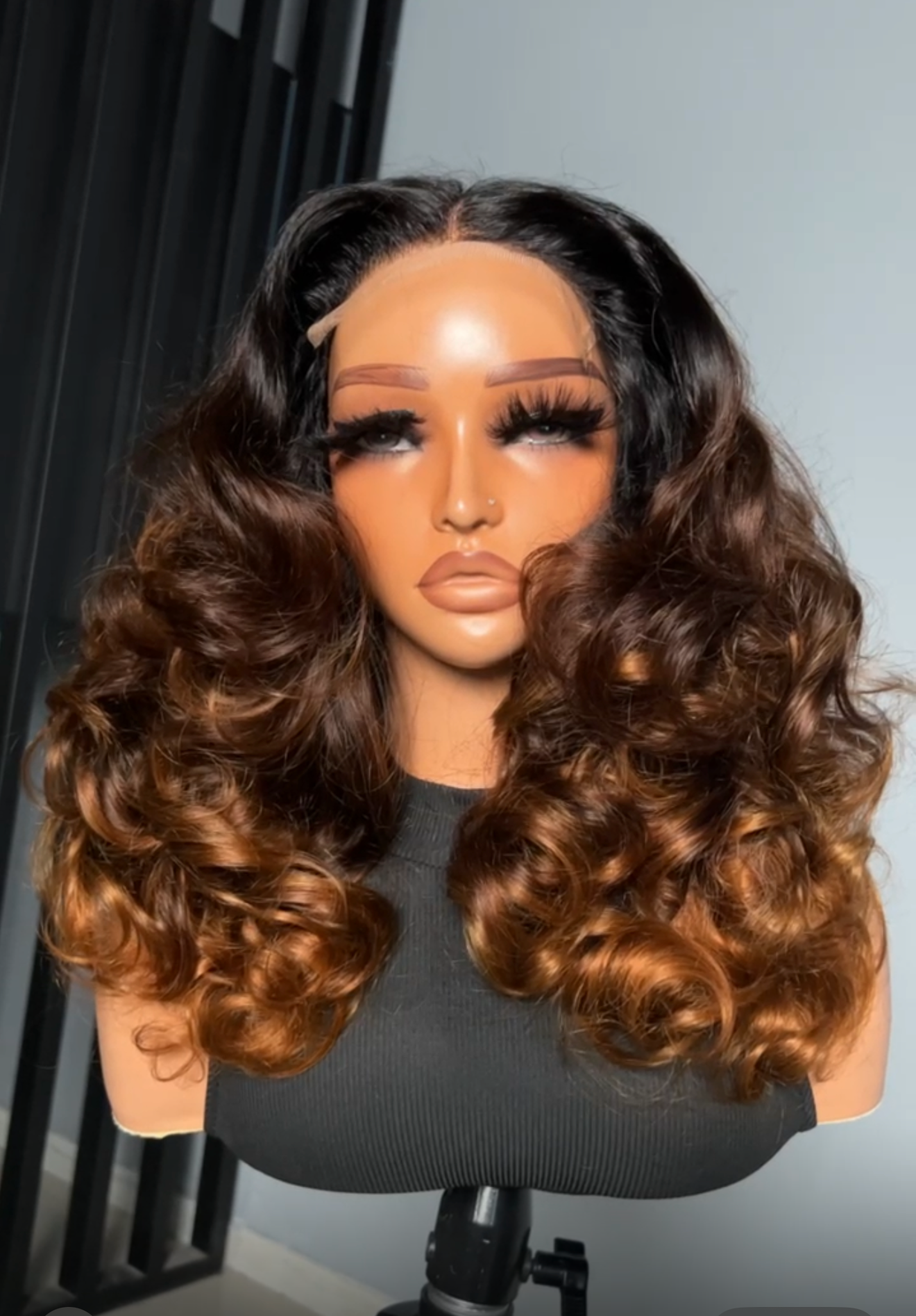 SDD Big Bouncy Curl 5×5 HD Closure Wig – 16 Inch | 320g | 100% Human Hair