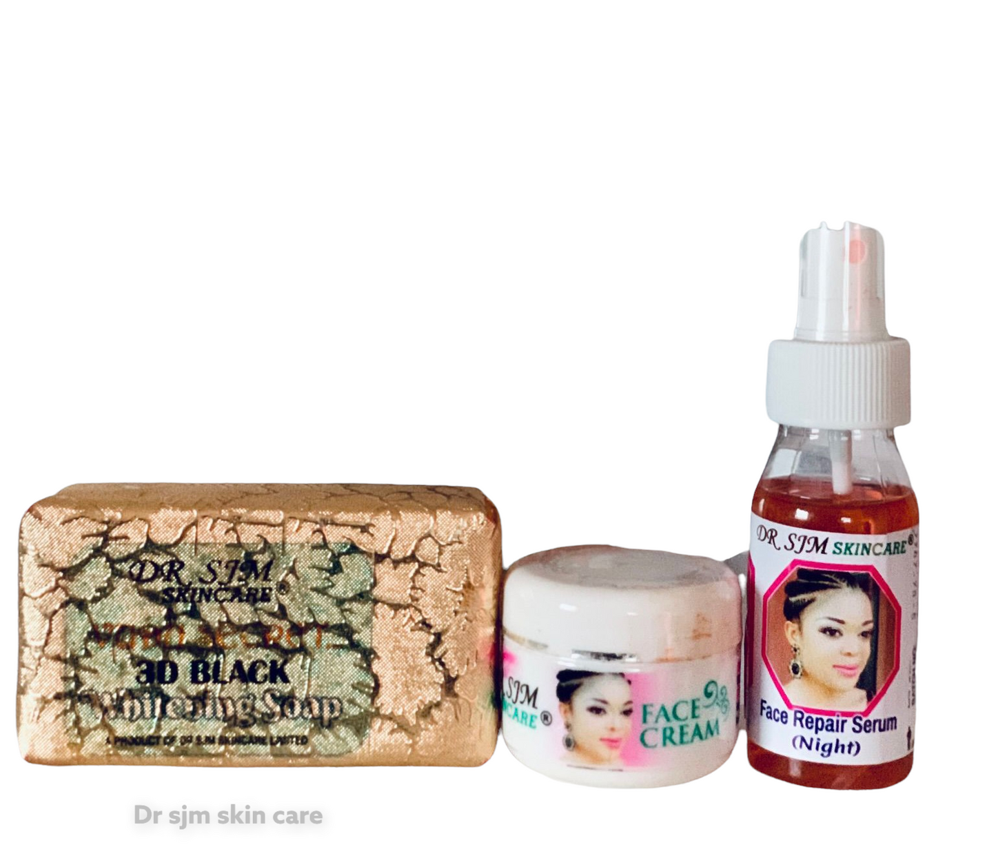 Whitening face set