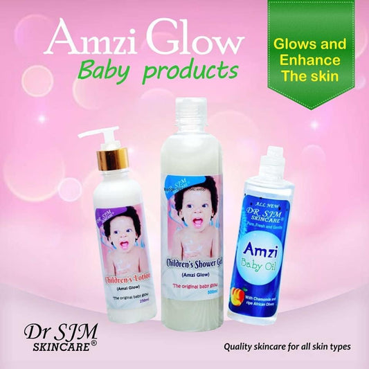 Kids/children glowing body and face set